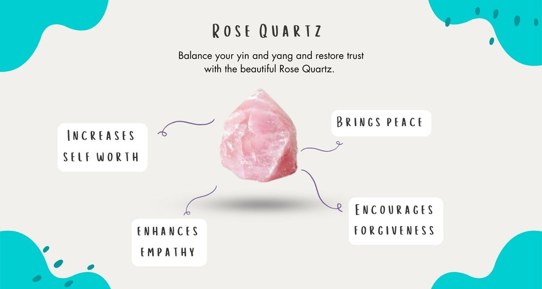 The meaning of Rose Quartz: Unconditional Love and Beauty