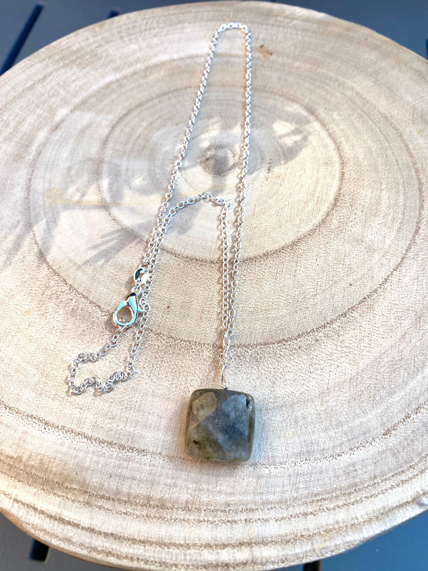 Labradorite Sterling Silver Necklace