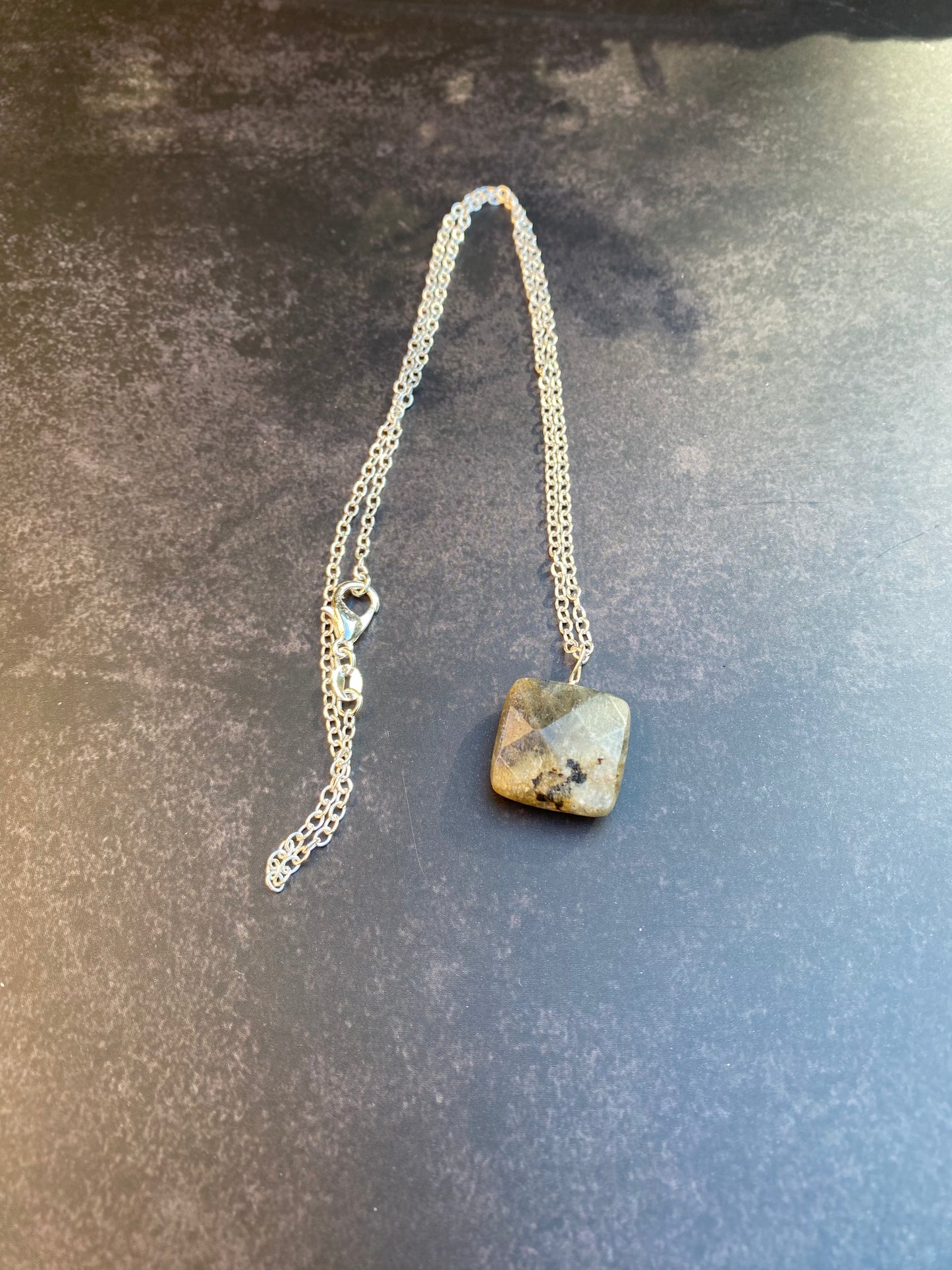 Labradorite Sterling Silver Necklace