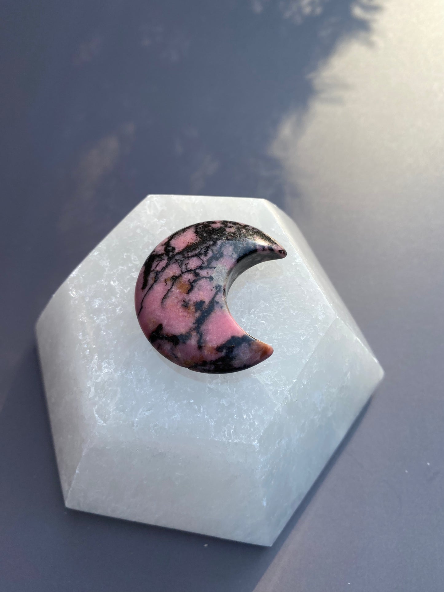 Rhodonite Moon