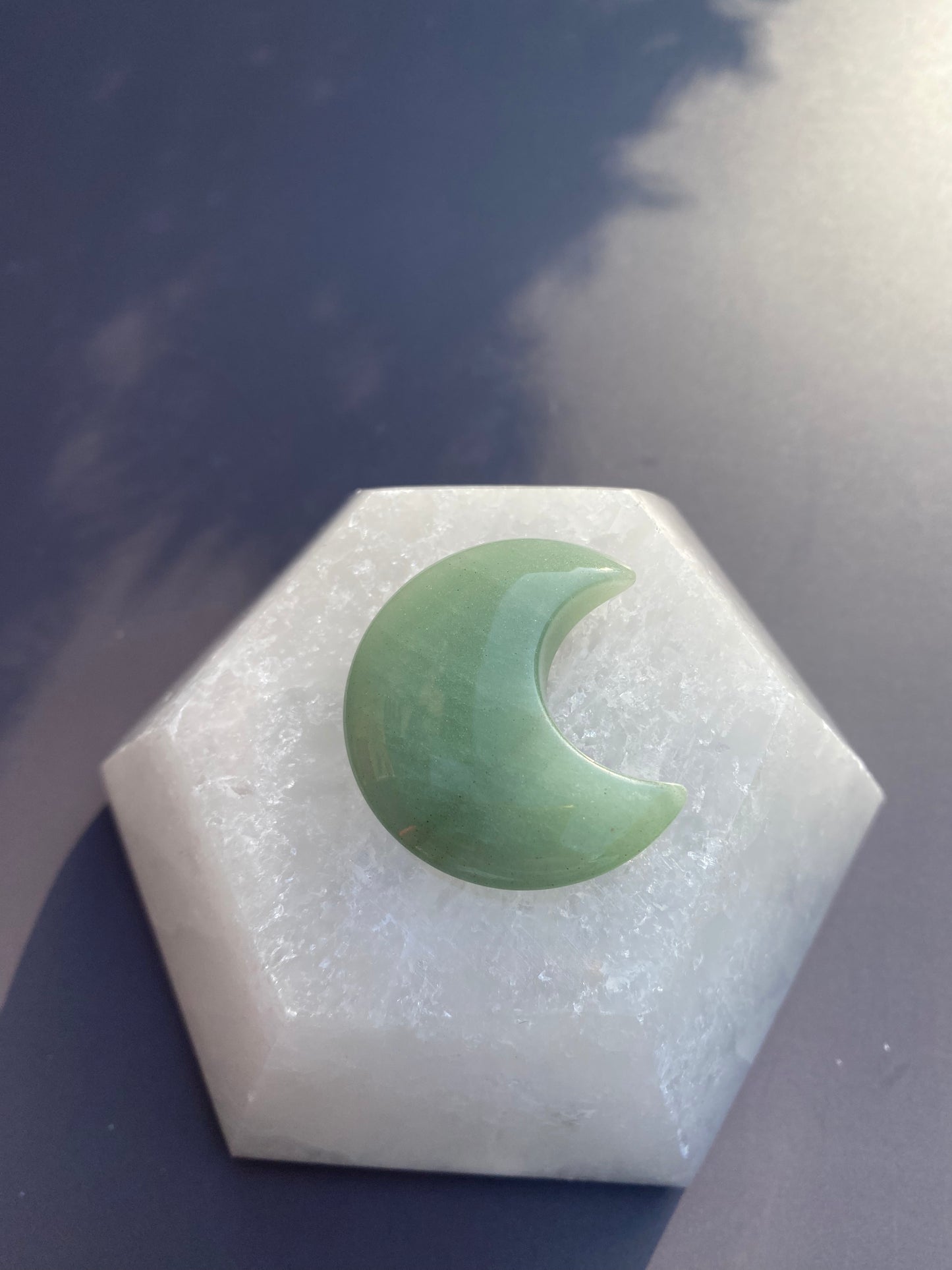 Green Aventurine Moon