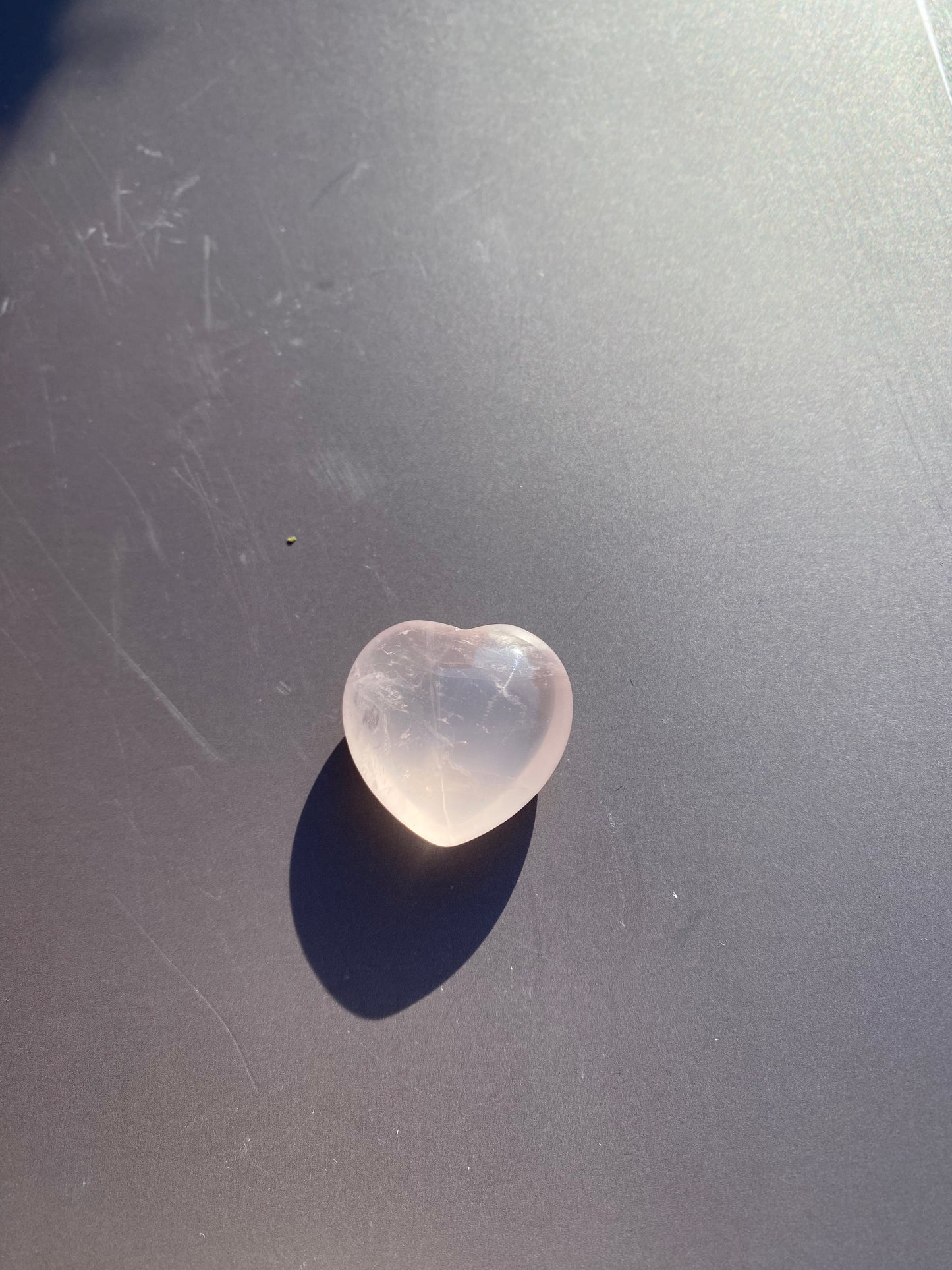 Rose Quartz Heart