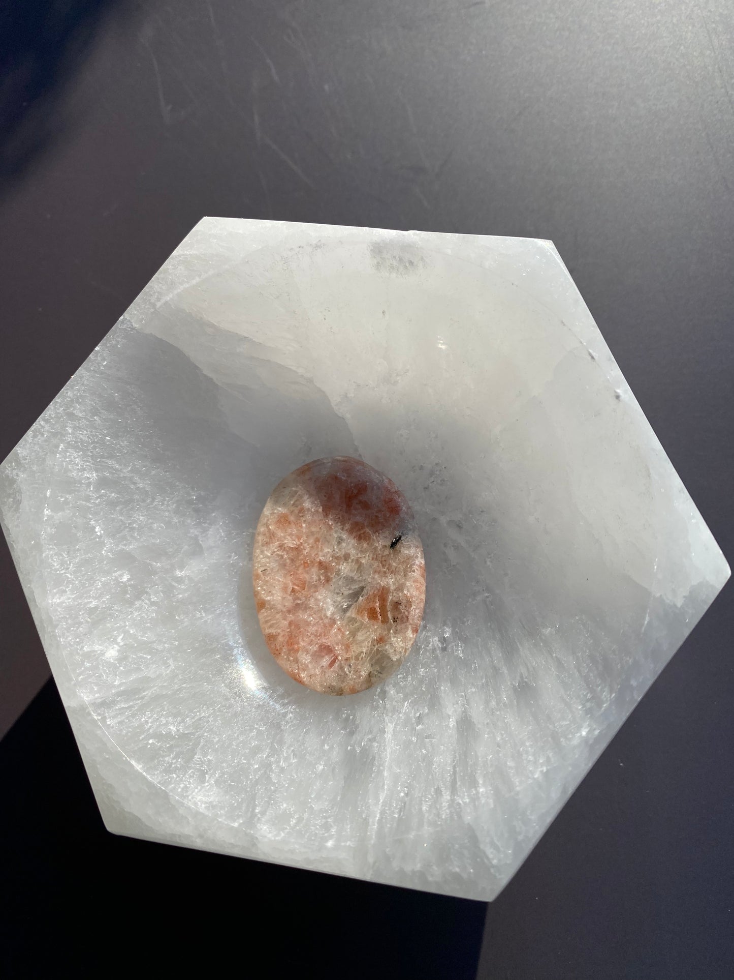 Sunstone Worry/Thumb Stone