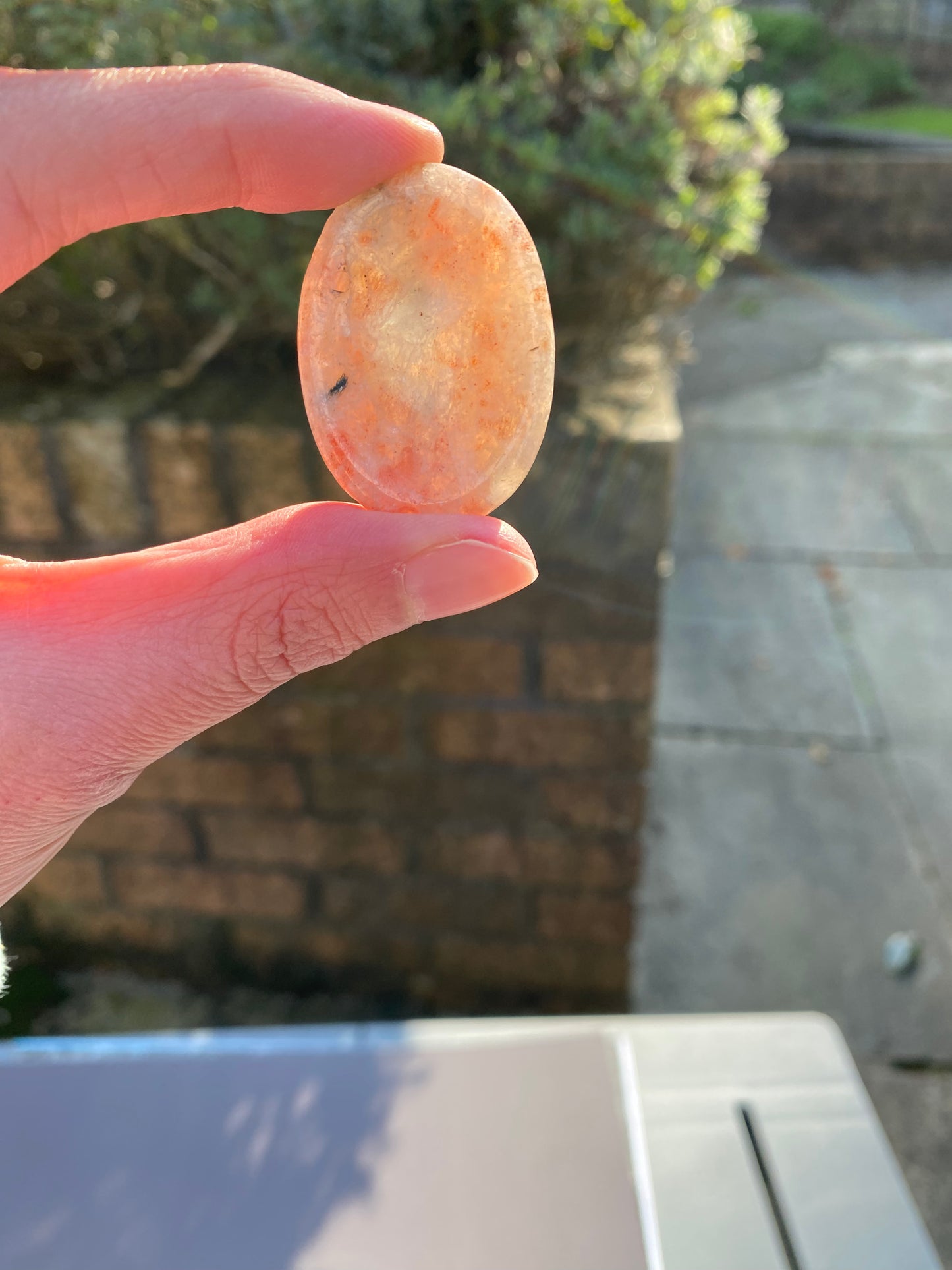 Sunstone Worry/Thumb Stone