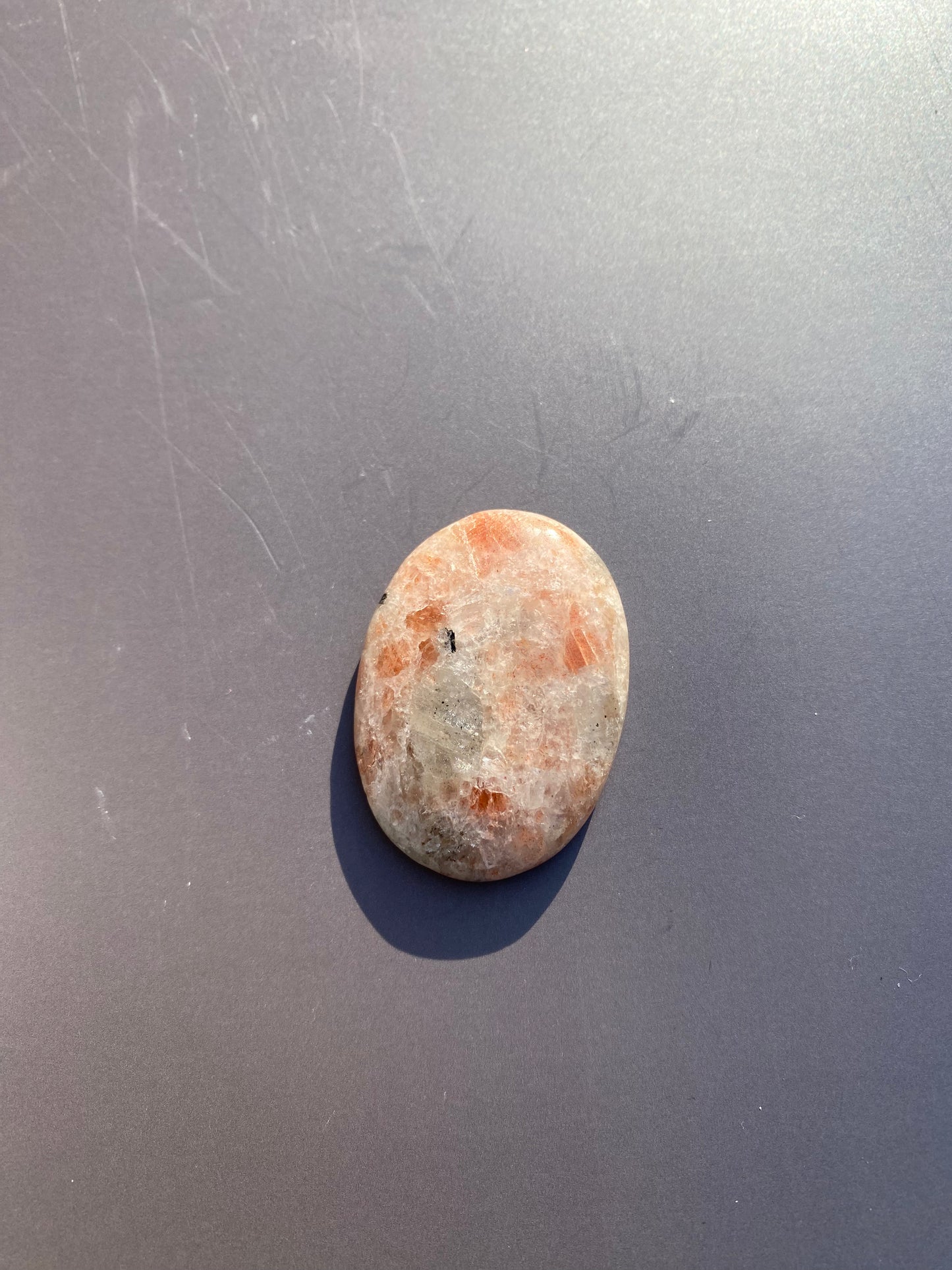 Sunstone Worry/Thumb Stone