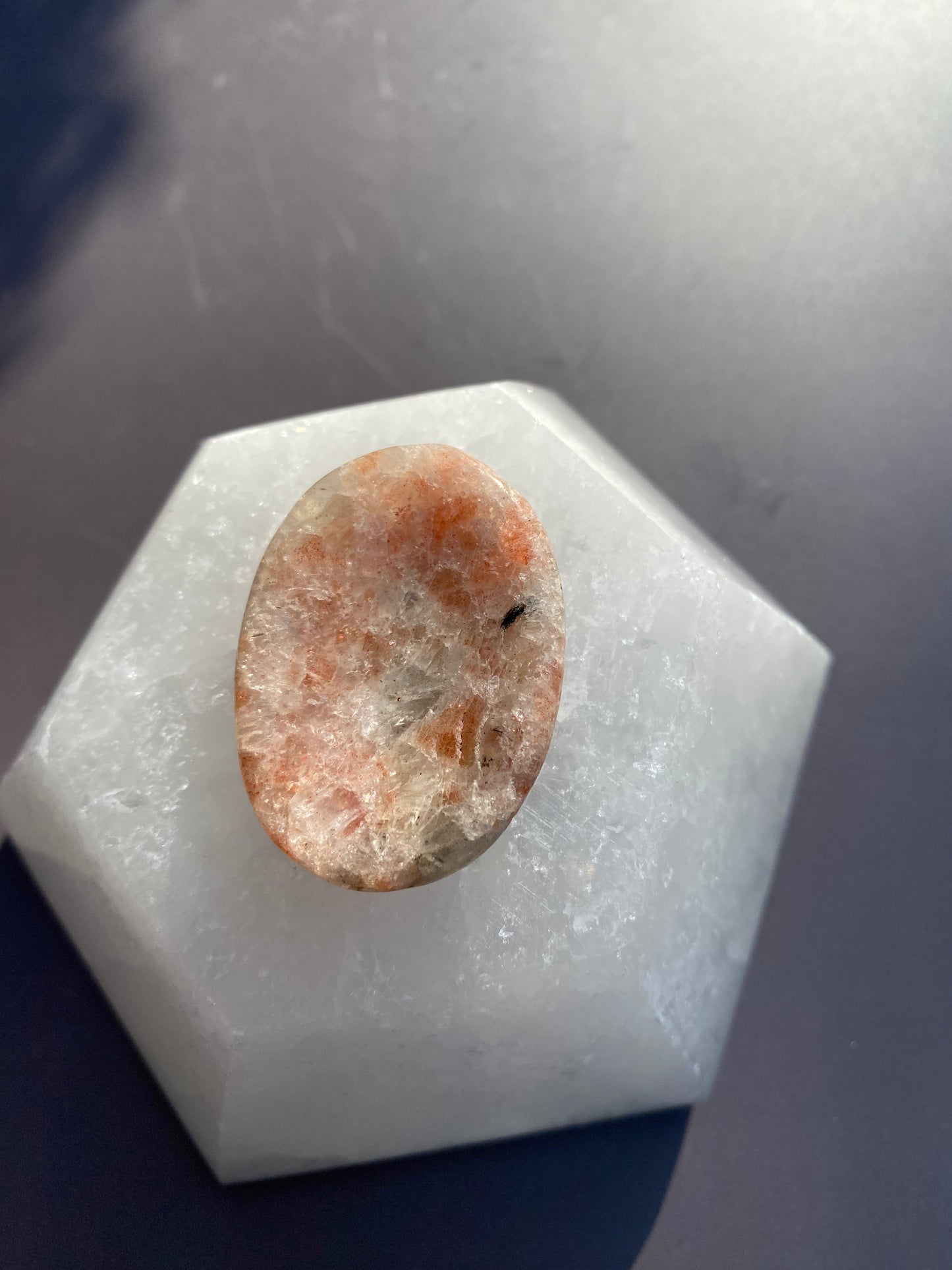 Sunstone Worry/Thumb Stone