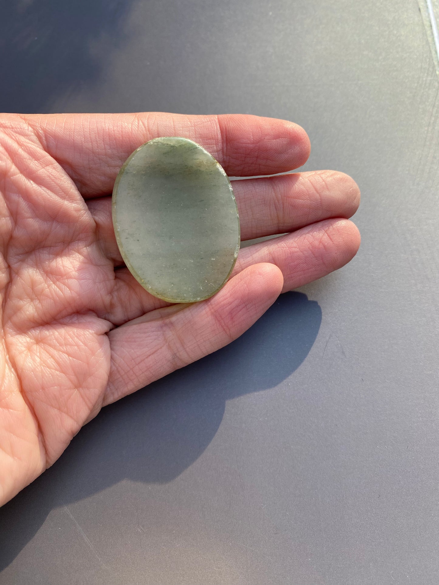 Green Aventurine Worry/Thumb Stone