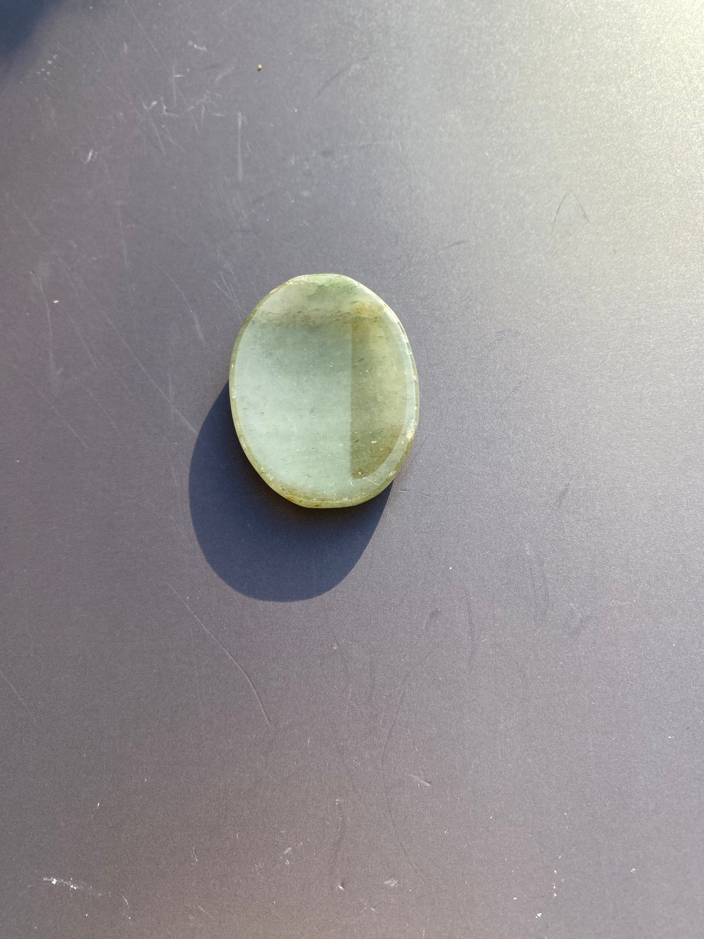 Green Aventurine Worry/Thumb Stone