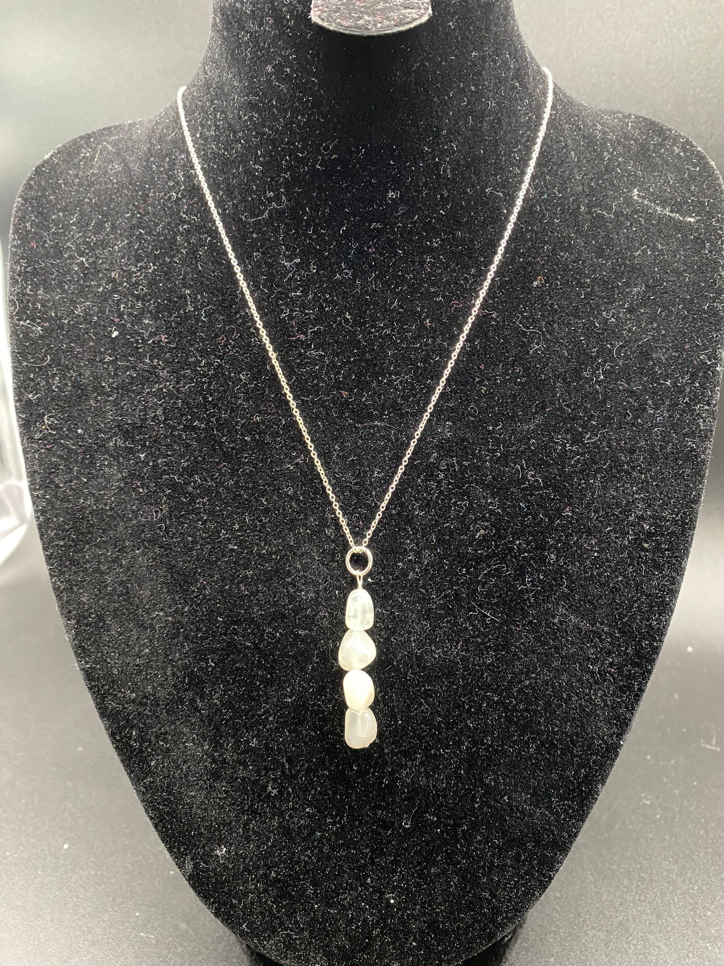 Moonstone Sterling Silver Necklace