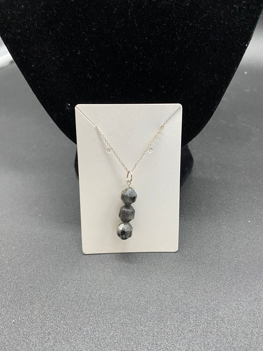 Labradorite Sterling Silver Necklace