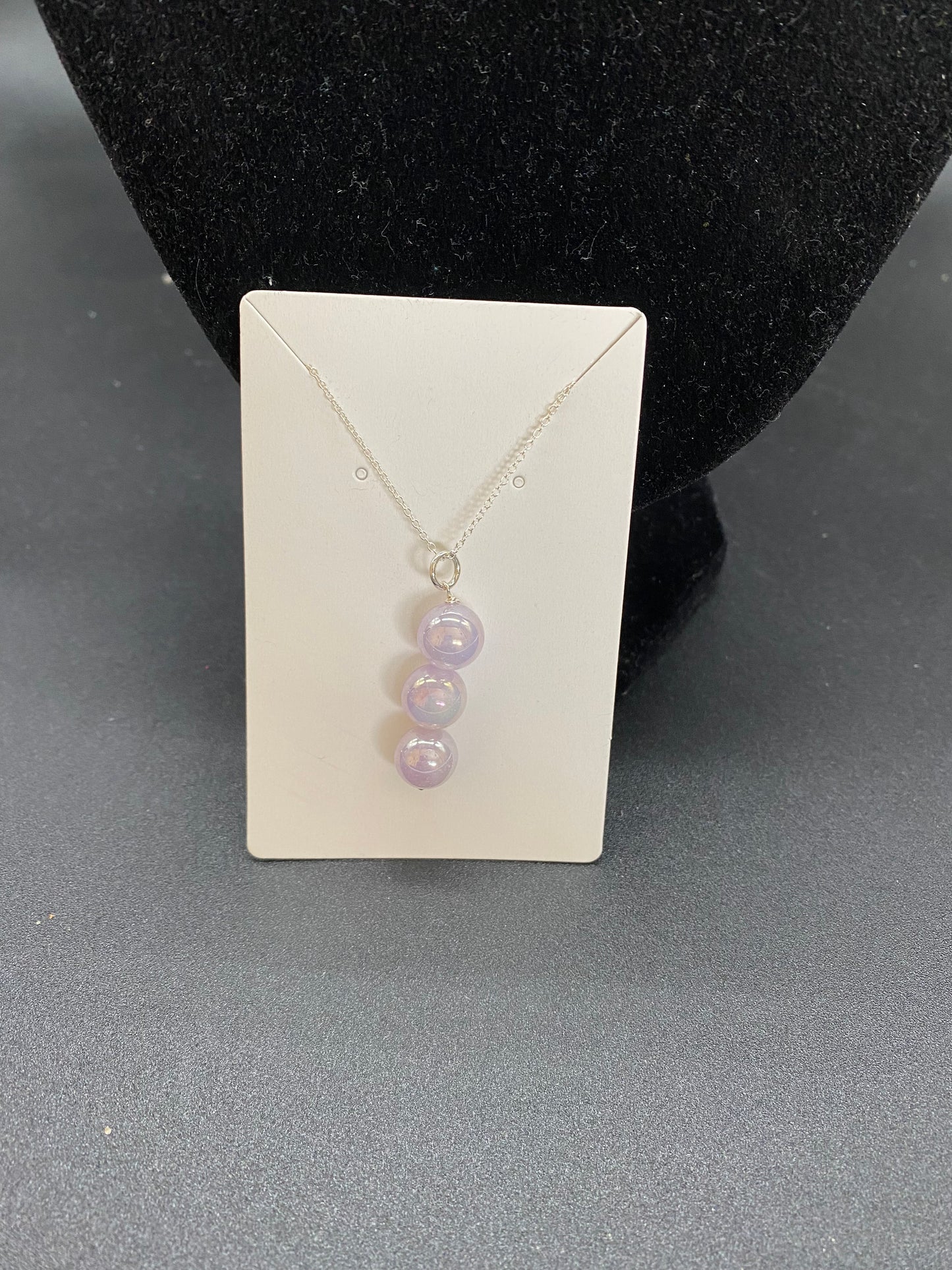 Mystic Amethyst Sterling Silver Necklace