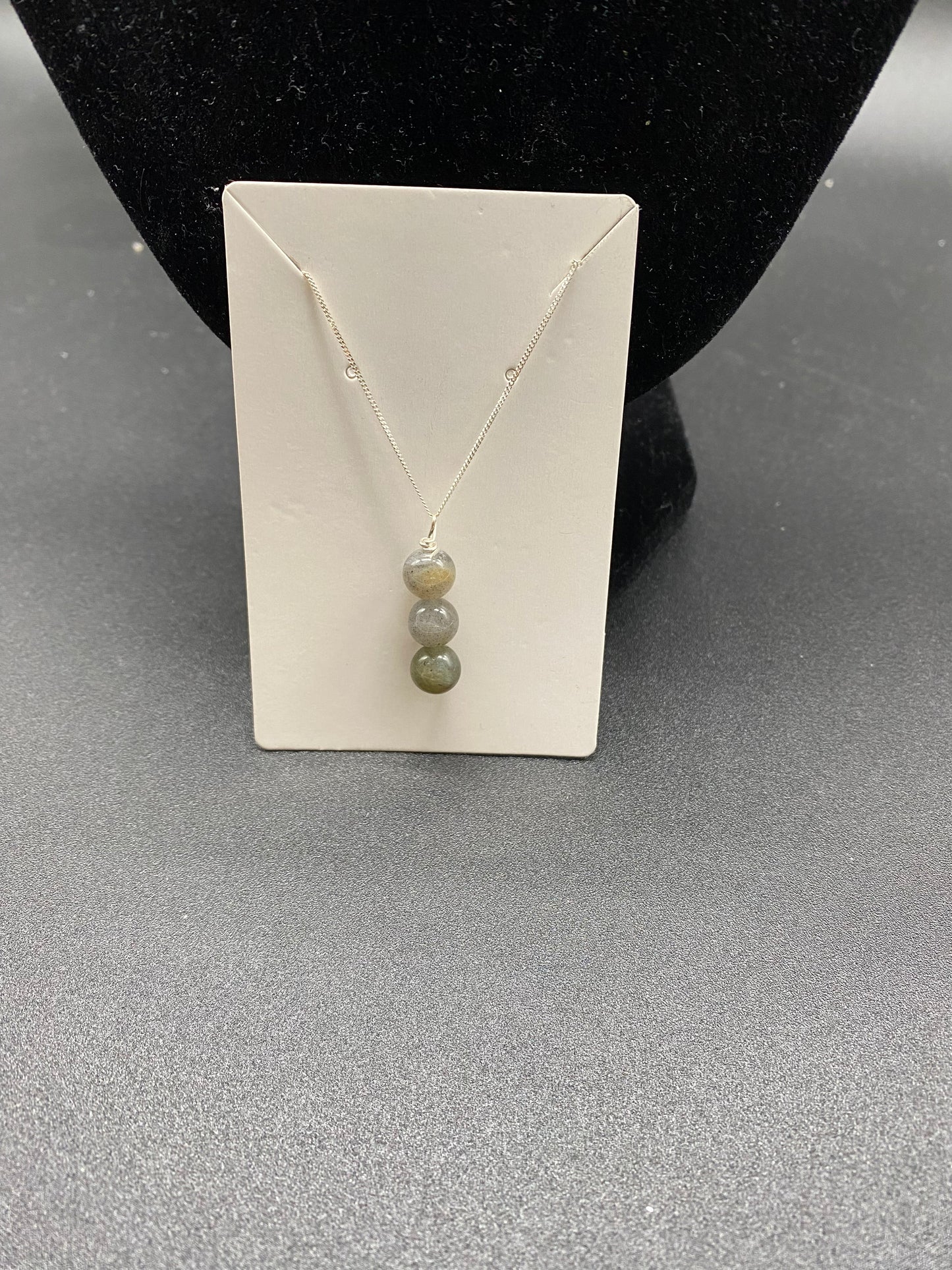 Labradorite Sterling Silver Necklace