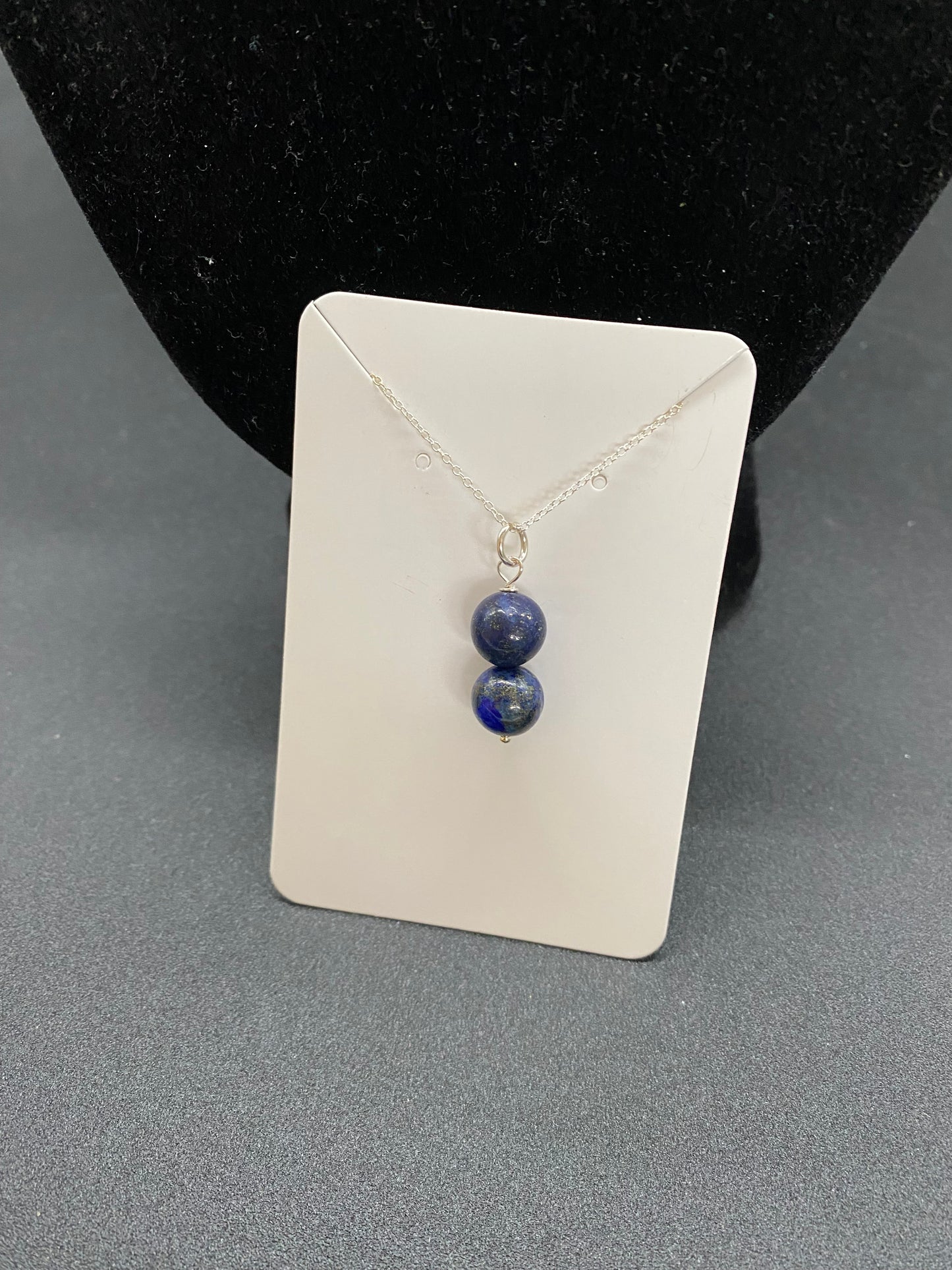 Lapis Lazuli Sterling Silver Necklace