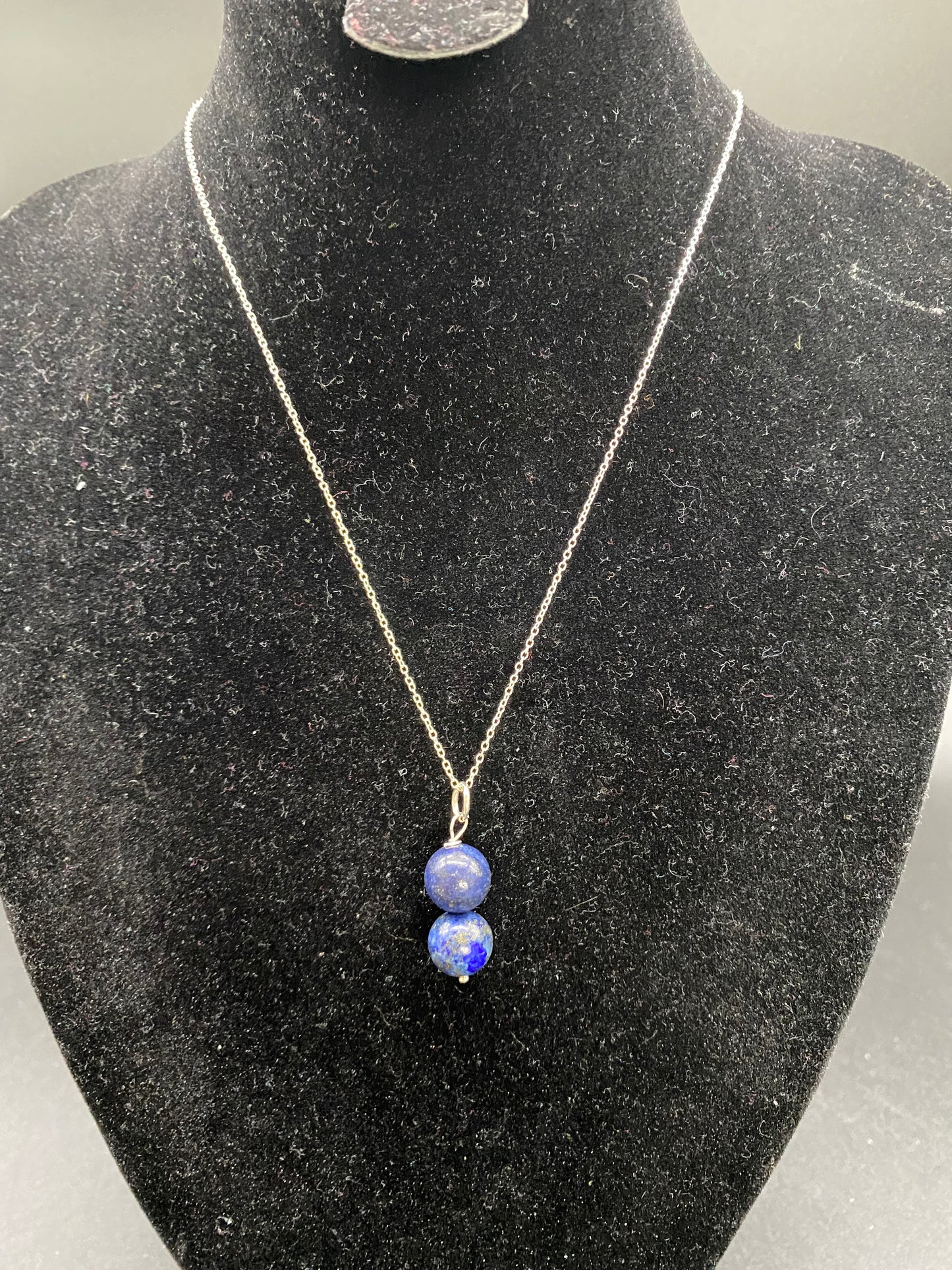 Lapis Lazuli Sterling Silver Necklace